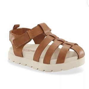 NWT OshKosh B'gosh Vincent Toddler Boy Tan Sandals